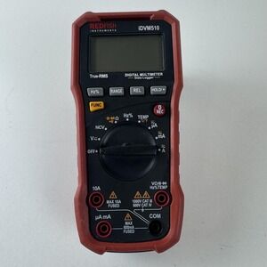 Redfish iDVM510 True-RMS Digital Multimeter Data Logger CAT III 1000V Test Leads